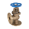 Globe valve Type: 1271 Bronze/Bronze Fixed disc Angle pattern PN16 Flange DN15